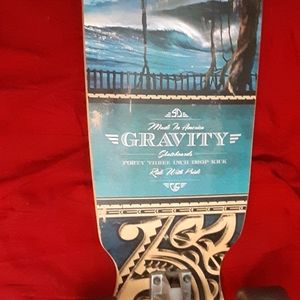 A made in America Gravity Longboard